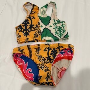 Agua Bendita Kids Swim Bikini - Multicolor Floral